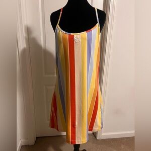 Nike Multicolor Striped Mini Dress